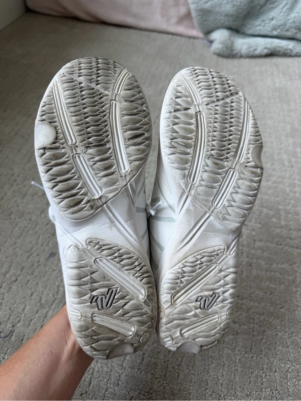 Varsity Miza+ White Cheer Shoes Size 8